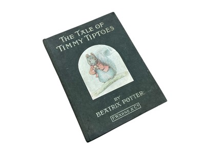 Lot 1770 - Beatrix Potter. - The Tale of Tommy Tiptoes, first edition, 1911, published by Frederick Warne & Co, London