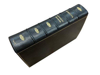 Lot 1773 - Du Maurier - Rebecca, first edition 1938, fine binding, original binding preserved at rear