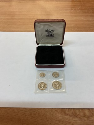 Lot 437 - G.B. - Elizabeth II silver four coin Maundy set 1979 UNC & cased (1 Maundy coin set)