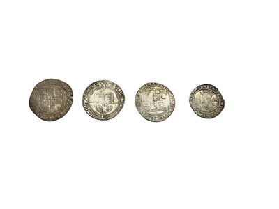 Lot 442 - G.B. - Mixed silver hammered coins to include Shillings Edward VI fine issue, m/m tun 1551-53 VG, Philip & Mary full titles m/m none undated x 2 poor, with English titles 1555 poor, James I...
