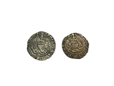 Lot 456 - G.B. - Henry VII silver hammered Half Groat coins to include Canterbury Mint 1493-5 m/m tun GF-AVF (Spink ref: 2211) and York Mint Archbishop Savage 1501-07 m/m martlet Obv: Keys at bust (N.B. S...