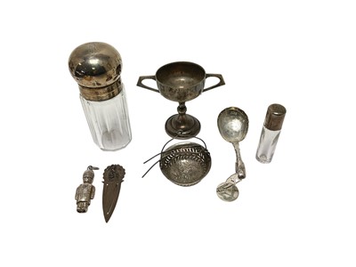 Lot 344 - Selection of miscellaneous silver
