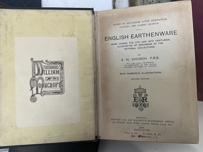 Lot 1672 - William Moorcroft (1872-1945) a collection of books from the personal library of William Moorcroft, with bookplates, four signed copies and one with initials