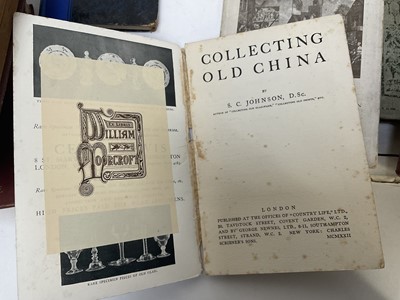 Lot 1672 - William Moorcroft (1872-1945) a collection of books from the personal library of William Moorcroft, with bookplates, four signed copies and one with initials