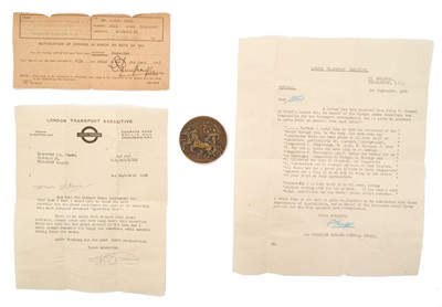 Lot 34 - London 1948 Summer Olympics Bronze Participation Medal