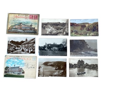 Lot 1406 - Postcards loose accumulation of early 1900's period GB and foreign including Kirchner Glamour, hotels, Gruss Aus, female Chimney Sweep, Easter, street scenes, real photographic, military, shippi...