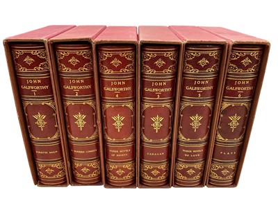 Lot 1777 - John Galsworthy - set of six works - The Compact Edition, signed and numbered from an edition of 500, in good bindings and slip cases