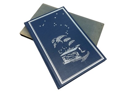Lot 1782 - Thomas Gray - Elegy in a Country Churchyard, 1951, Heritage Press, illustrated by Agnes Miller Parker, pictorial cloth binding, slip case