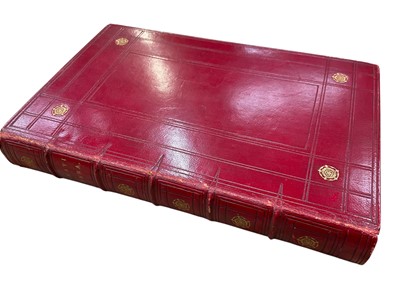 Lot 1786 - Q. Horatian Flacci, 1883, published by D. Appletonii et Soc, Novi Eboraci (New York) in fine binding by Birdsall of Northampton