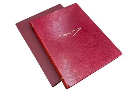 Lot 1787 - Nigel Hamilton - Monty, The man behind the Legend, signed limited edition, in fine Zaehnsdorf binding and slip case