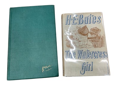 Lot 1792 - H. E. Bates - The Country of White Clover, 1952, signed, limited to 100 copies and The Watercress Girl, first edition. (2)