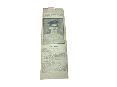 Lot 38 - First World War Distinguished Conduct Medal (D.C.M.) Gallantry medal group comprising D.C.M. named to 14503 SJT. E. Murrell. 2/G.G., 1914 ‘Mons’ Star with 5th Aug. – 22nd. Nov. 1914