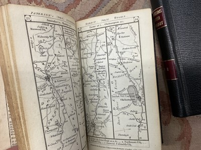 Lot 1696 - Paterson's British Itinerary being a new and accurate Delineation and Description of the Direct and Principal Cross Roads of Great Britain, published 1785, 2 volumes, modern rebinding. (2)