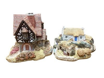 Lot 1199 - Twelve Lilliput models - Ballyherne Croft, Tanglewood Lodge, Diamond Cottage x 2, Jasmine Cottage, Flower Sellers, Autumn Hues, Vine Cottage, Double Cottage, Dial Cottage and Bow Cottage, all bo...