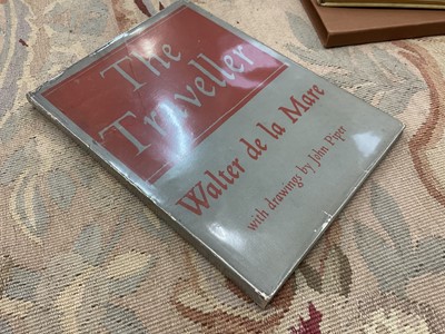 Lot 1692 - John Galsworthy - Soames and the Flag, signed limited edition, limited to 1025 copies, 1930, together with Stella Benson - Christmas Formula, illustrated by Clare Leighton, signed and numbered f...