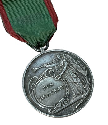 Lot 18 - Corporation of Glasgow Bravery Medal (type II silver), SVF, named to Joseph Cowan, in W. J. Taylor box of issue. N.B. Joseph Cowan rescued children from a blazing house in Glasgow. He wa...