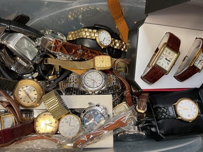Lot 95 - Large quantity of mostly contemporary wristwatches