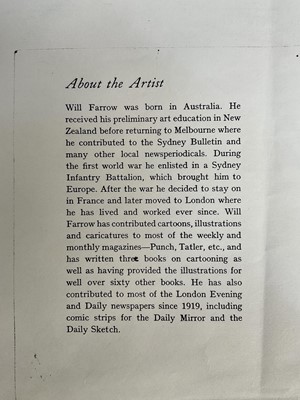 Lot 83 - Will Farrow (Australian, b.c.1892) caricature - Prince Philip, H.R.H. The Duke of Edinburgh, 53cm x 36cm, unframed