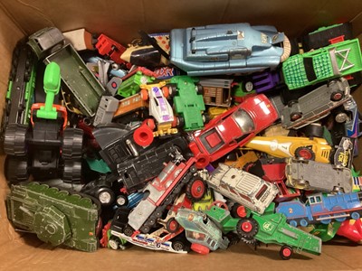 Lot 1882 - Selection of loose Dinky & Corgi diecast vehicles (1 box)