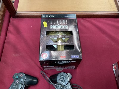 Lot 1988 - Sony PlayStation 3 together with a large collection of games approximately 130 games and two controllers