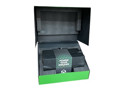 Lot 1986 - Boxed Xbox series X 1tb SSD together with Starfield controller and headset