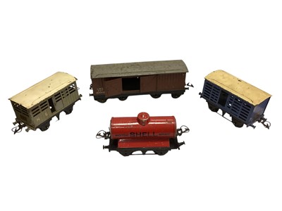 Lot 1875 - Hornby O Gauge loose & boxed rolling stock (qty)