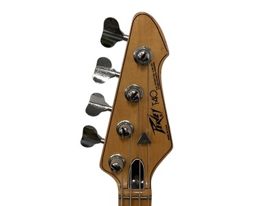 Lot 2234 - Peavey T-40 1981 Bass, Serial No.00739751 & Mono M8O Series Guitar Bag (2)