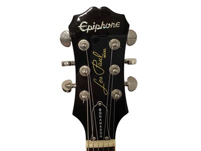 Lot 2237 - Epiphone Bonamassa Signature Les Paul Standard Serial No.14071514387 (Certificate of Authenticity) & original case (1)