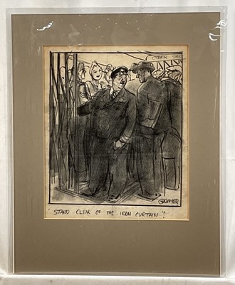 Lot 71 - Leslie Grimes, cartoon