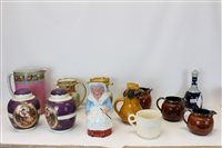 Lot 2179 - Copeland Spode commemorative decanter, two...