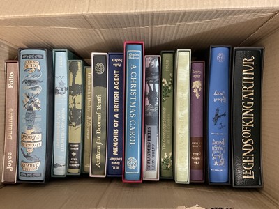 Lot 1686 - Collection of Folio Society books, two boxes