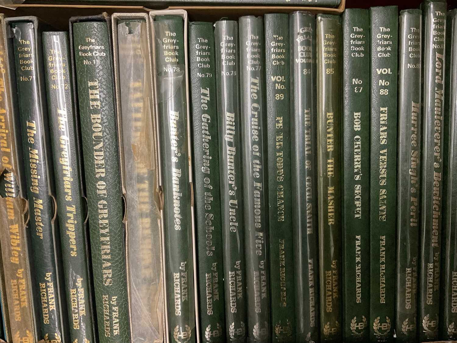 Lot 1687 - Collection of Collectors' Edition Greyfriars book club publications, all signed and numbered, approximately 80