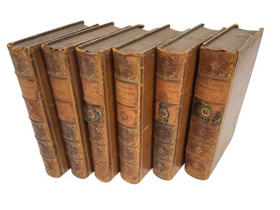 Lot 1673 - Edward Gibbon - Decline and Fall of the Roman Empire, six vols, London 1846, Full calf