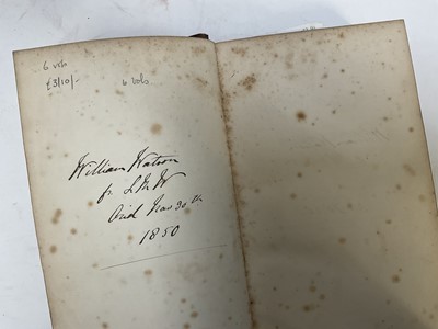 Lot 1673 - Edward Gibbon - Decline and Fall of the Roman Empire, six vols, London 1846, Full calf