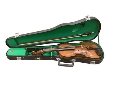 Lot 2225 - Violin in case