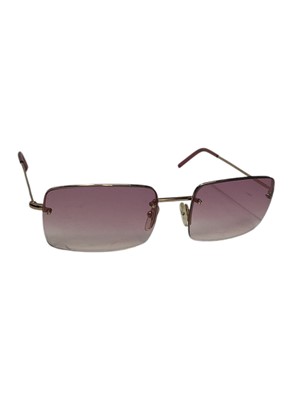 Lot 2135 - Gucci pink lens sunglasses GG1653 in Gucci hard case plus Charles Jordan sunglasses.