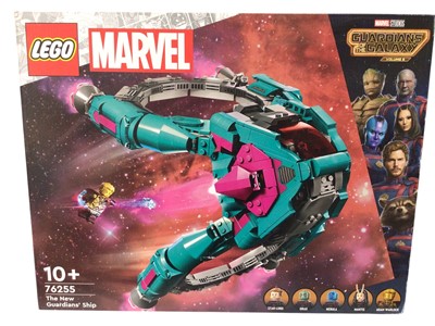 Lot 1910 - Lego Marvel Guardians of the Galaxy Volume 3 Guardians Ship with mini figs, boxed 76255 (1)