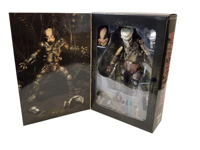 Lot 1913 - DC Eaglemoss Predators Noland & Neca Jungle Hunter, boxed (2)