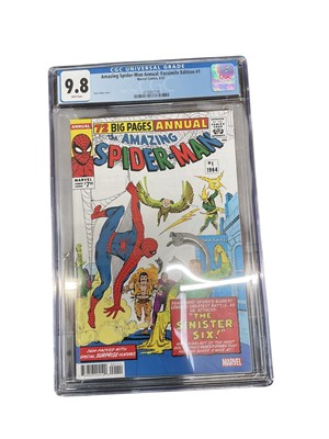 Lot 1622 - Marvel Comics Facsimile Amazing Spider Man Annual No.1, CGC Universal Grade 9.8 (1)