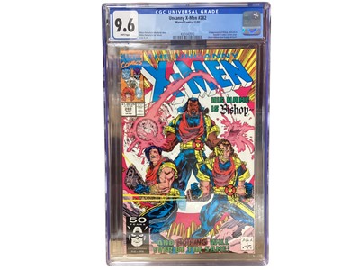Lot 1624 - Marvel Comics Uncanny X-Men No.282, CGC Universal Grade 9.6 (1)