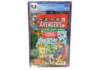 Lot 1621 - Marvel Comics Facsimile The Avengers No.1, CGC Universal Grade 9.8 (1)