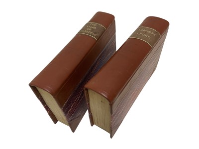 Lot 1659 - Daniel Defoe - Robinson Crusoe, London 1791, appears to be Vol. 1 only of two, bound with others, also The vicar of Wakefield, bound with others, in modern bindings
