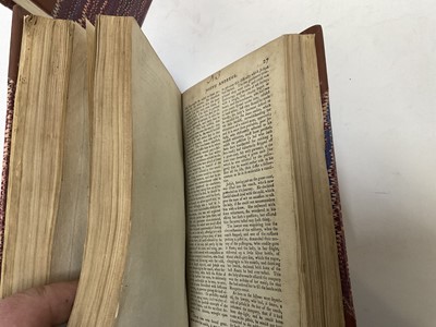 Lot 1659 - Daniel Defoe - Robinson Crusoe, London 1791, appears to be Vol. 1 only of two, bound with others, also The vicar of Wakefield, bound with others, in modern bindings