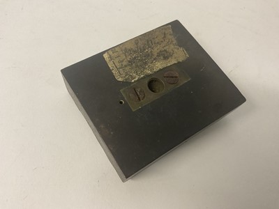 Lot 1656 - Engraved wood printing block for Punch magazine, and another similar. Provenance: believed to be from Leighton - Straker book binders