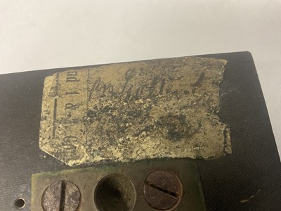 Lot 1656 - Engraved wood printing block for Punch magazine, and another similar. Provenance: believed to be from Leighton - Straker book binders