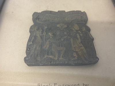 Lot 1657 - 19th century copper plate engraving believed to be by George Cruikshank. Provenance: believed to be from Leighton - Straker book binders