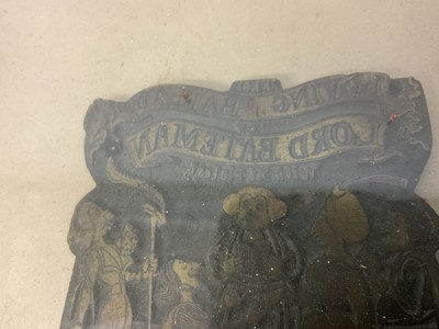 Lot 1657 - 19th century copper plate engraving believed to be by George Cruikshank. Provenance: believed to be from Leighton - Straker book binders