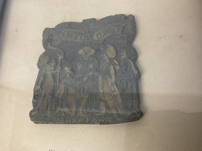 Lot 1657 - 19th century copper plate engraving believed to be by George Cruikshank. Provenance: believed to be from Leighton - Straker book binders