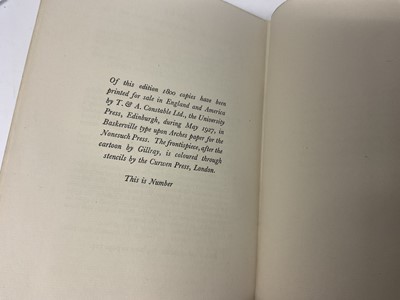 Lot 1655 - Nonesuch Press and private press books