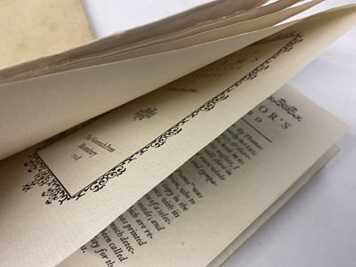 Lot 1655 - Nonesuch Press and private press books